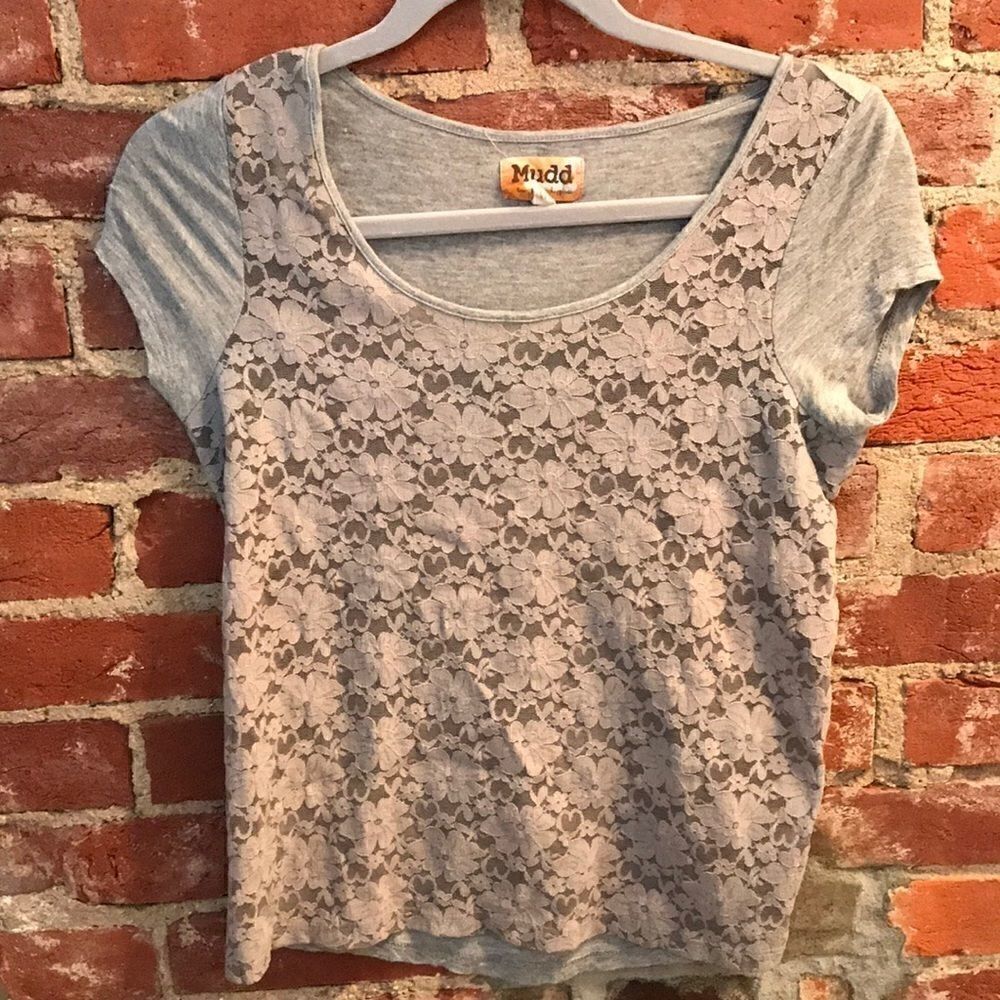 Lace detail tee   - Picture 3 of 4